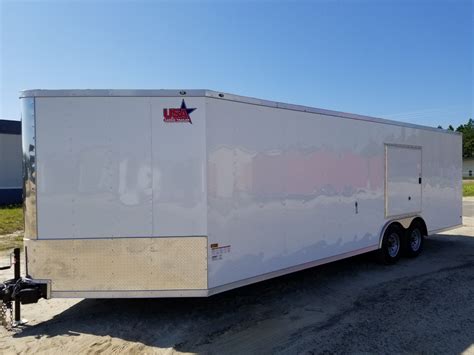enclosed trailer  car hauler  ad  usa cargo trailer