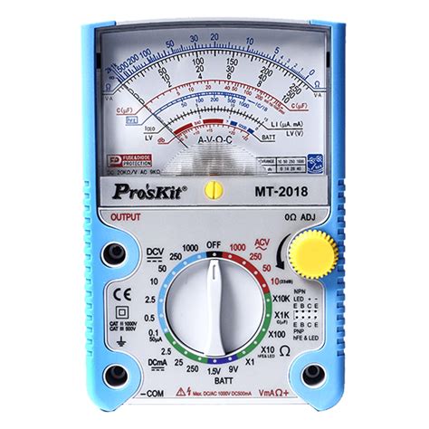 Proskit MT 2018 Protective FunctionAnalog Multimeter