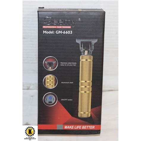 NEW GEEMY PROFESSIONAL HAIR TRIMMER
