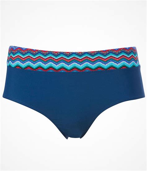 Trof Trofe Mix Bikini Brief Blue Bikini Online Modegallerian