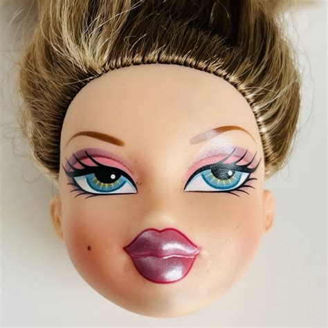 BRATZ HEAD GAMEZ RINA Doll Design Blonde Brunette SATISFACTORY TLC COND Games 0 00 PicClick UK