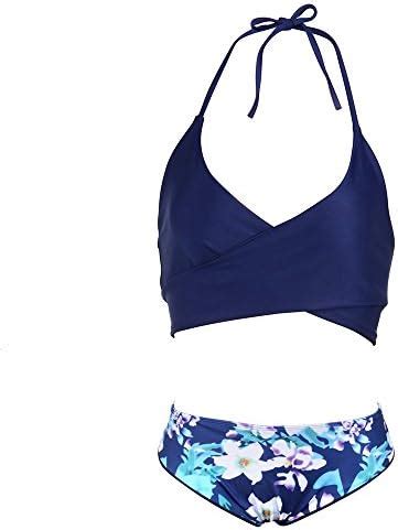 Amazon Bikini Swimsuit For Women Floral Print Piece Bikini Bathing Suit Clothing Shoes