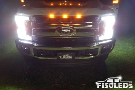 2017 2022 F250 Super Duty Raptor Style Extreme Led Grill Kit