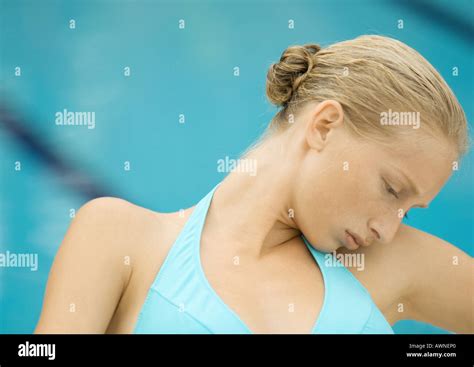 Gorgeous Blonde In Bikini Hi Res Stock Photography And Images Alamy