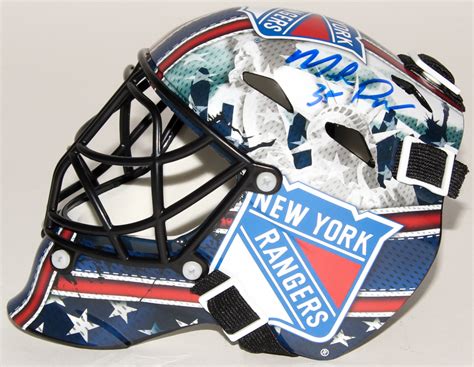 Mike Richter Signed Rangers Mini Goalie Helmet (PSA COA) | Pristine Auction