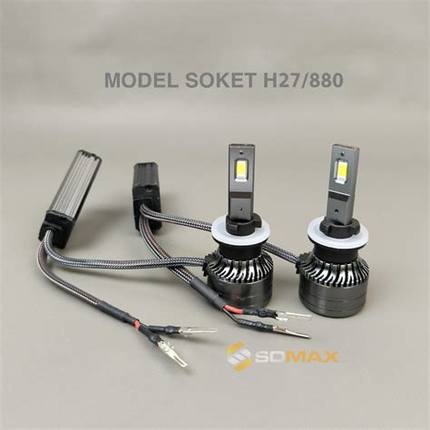 Jual LAMPU LED MOBIL SUPER TERANG SOMAX H4 H11 H16 H8 H9 H1 H7 HB3 9005