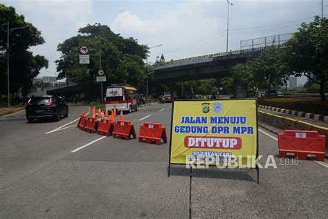 Polisi Siapkan Rekayasa Lalu Lintas Situasional Di Sekitar Dpr