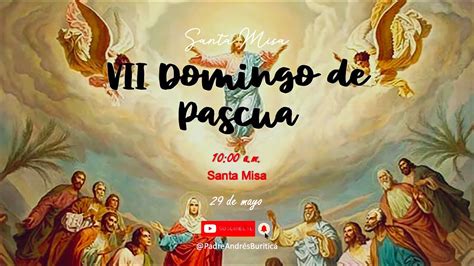 SANTA MISA VII DOMINGO DE PASCUA SOLEMNIDAD DE LA ASCENSIÓN DEL