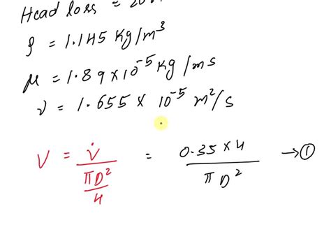 Solved Heated Air At Atm And C Kg M And X