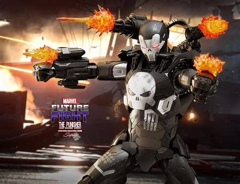 Marvel Comics The Punisher War Machine Hot Toys Figure 19 Itakon It