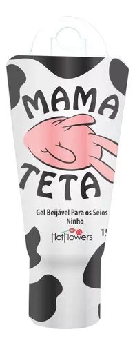 Gel Beijável Mama Teta Sabor Leite Ninho Hot Flowers g MercadoLivre
