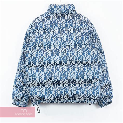 楽天市場Supreme AW Fuck Jacquard Puffy Jacket シュプリーム ファックジャガードパフィージャケット ジップアップダウンブルゾン 総柄ロゴ刺繍