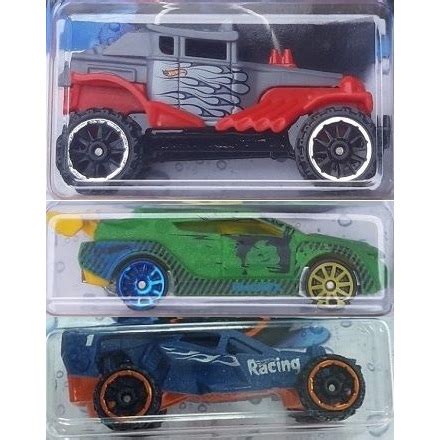 Xe mô hình đổi màu Hot Wheels Baja Bone Shaker Blvd Bruiser Loop Coupe Team Hot Wheels