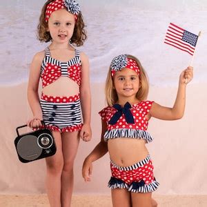 Jojo Bikini In Independence Collection Size Etsy