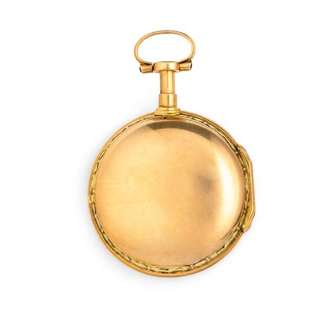 PATRON JEAN LOUIS, OROLOGIO IN ORO CON RIPETIZIONE ORE E QUARTI SU