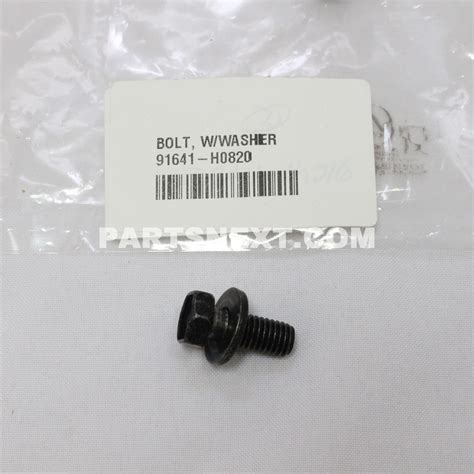 Toyota :: 91641-H0820 BOLT (FOR TRANSAXLE CASE UPPER COVER)