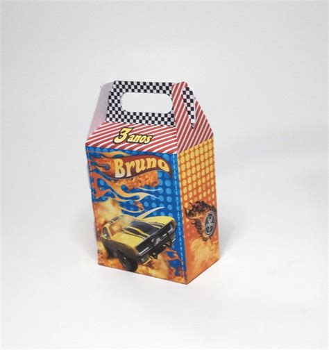 Kit Anivers Rio Hot Wheels Caixinhas Lembrancinhas Elo