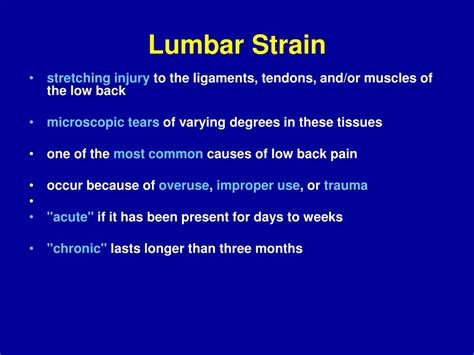 How To Help A Lumbar Strain at Paula Phelan blog