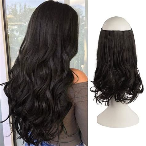 Hair Extensions Invisible Secret Wire Hidden Crown Hair Extensions One