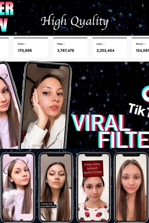 Maryfilip I Will Create Viral Tik Tok Filters For Your Page For 20 On Viral Tok