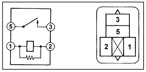 Главное реле системы впрыска топлива и реле-выключатель топливного ...