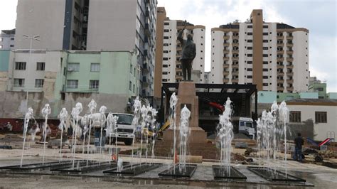 Calçadão João Costa - Obra do calçadão João Costa está em ritmo acelerado