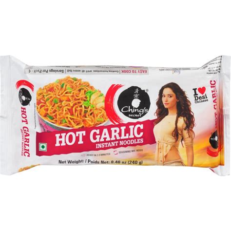 Ching S Secret Instant Noodles Hot Garlic G