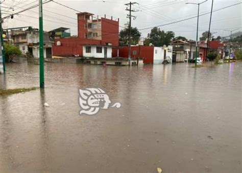 Lluvia Provoca Inundaciones Este Jueves En Xalapa Ssp Activa Plan Taj N