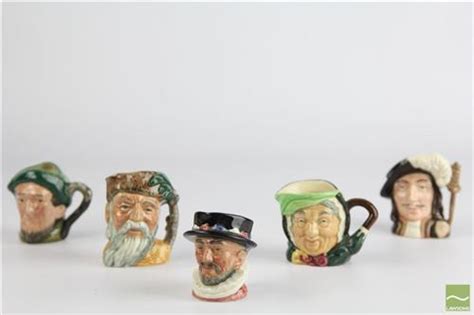 Lot Royal Doulton Miniature Jugs 5