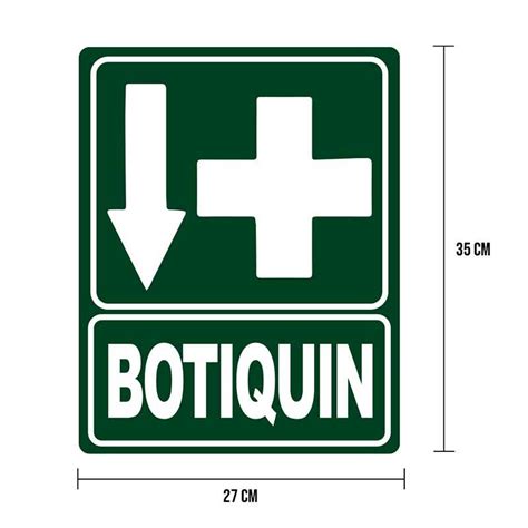 Melhor Corte De Cabelo Para Rosto Fino - Cartel "botiquin", señalamiento de seguridad – Safety Depot Mx