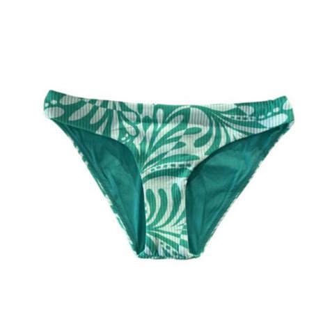 Rip Curl Women Afterglow Swirl Good Bikini Pant Green Dragon Skate Shop