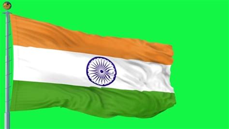 India Flag Waving 3d Animation India Stock Footage Video (100% Royalty ...