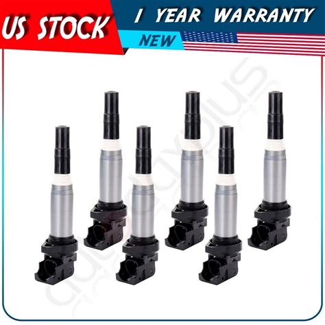 6 Ignition Coil Pack For 2011 2015 Bmw 335i 14 16 435i 10 16 535i 30l L6 Ebay