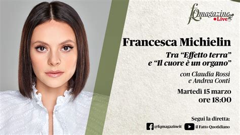 Francesca Michielin Tra Effetto Terra E Il Cuore Un Organo Youtube