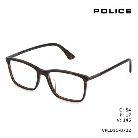 Police Optical Shiny Dark Havana Best Designers Inc