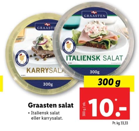 Graasten Italiensk Salat Tilbud Hos Lidl