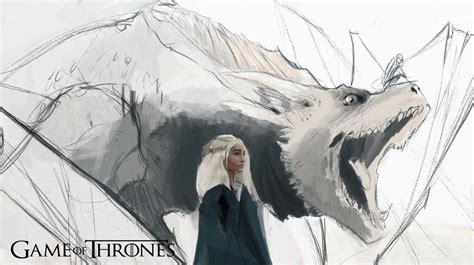 Game Of Thrones Dragon Drawing