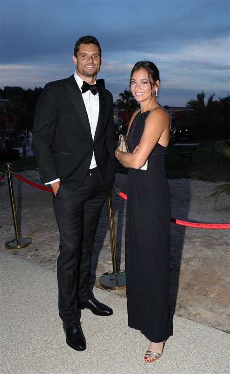 Photo Exclusif Florent Manaudou et Alizé Lim Gala de charité de l