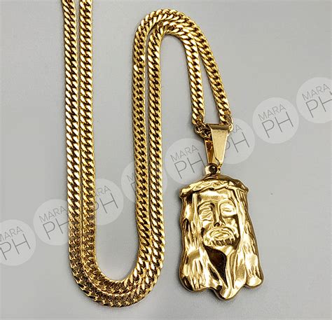 Hiphop Iced Out Crystal Jesus Christ Piece Head Face Pendants Necklaces