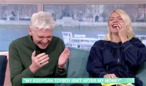 Phillip Schofield And Holly Willoughby Speechless As Guest Discusses Explicit Sex Life Tv