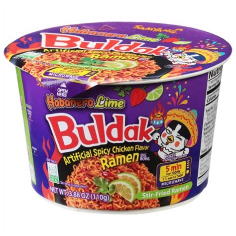 Buldak Hot Chicken Habanero Lime Ramen Big Bowl Oz Kroger