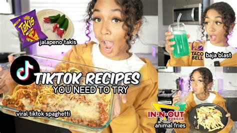 Testing Viral Tik Tok Food Hacks Tik Tok Recipes You Need To Try Youtube