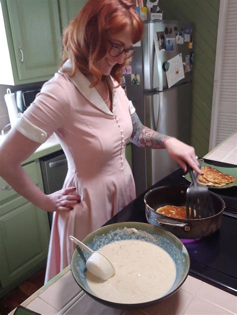 My Wife Cooking Me Banana Pancakes Porn Pic