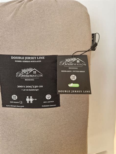 Dubbel Jersey Hoeslaken Nude Fine Sleep Nl