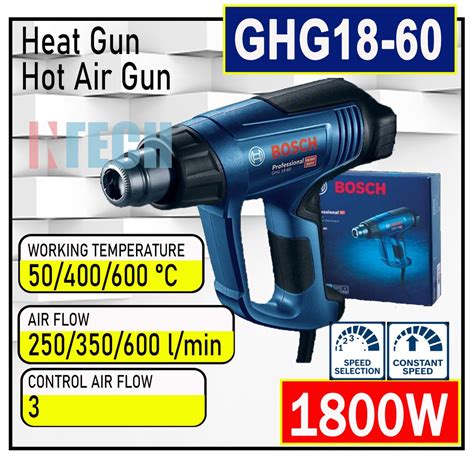 BOSCH GHG W HEAT GUN HOT AIR GUN GHG Shopee Malaysia
