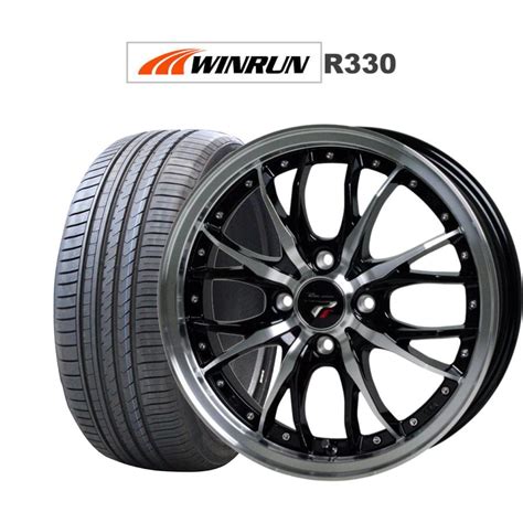 HOT STUFF サマータイヤ ホイール 本セット ホットスタッフ プレシャス HM WINRUN ウインラン R R カーポートマルゼン 通販