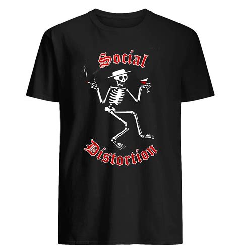 Social Distortion Skelly Logo Handmade