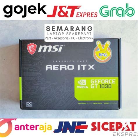 Vga Msi Geforce Gt Aero Itx Oc Gb Gt Gb Ddr Gaming Murah