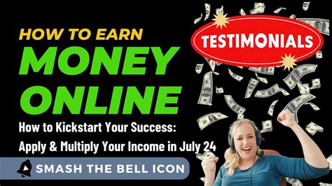 How To Kickstart Your Success Apply Multiply Your Income In July