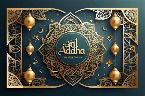 Premium Photo Eid Al Adha Banner Design Vector Illustration Islamic